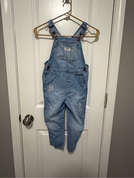 OshKosh B'gosh Other - OshKosh B'gosh Light Blue Denim Overalls with Buckle Strap